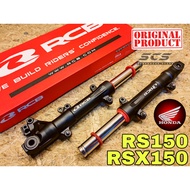 RCB FE Black Fork Set Honda RS150 RSX150 ABS 31MM Accessories Motor RS RSX Upgrade Fork Suspension A