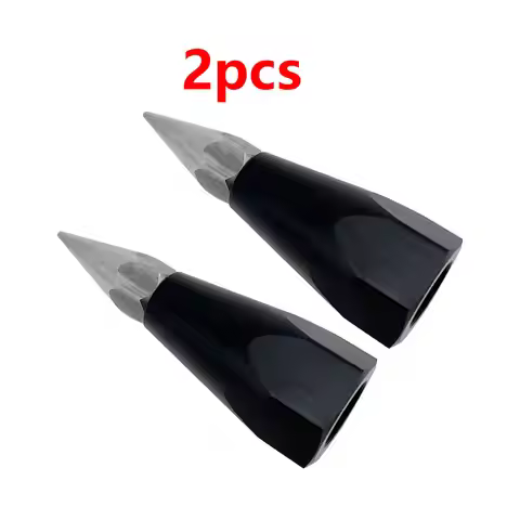 2PCS Survey Range Rod Prism Pole Point Tip With 5/8 Internal Thread GPS RTK Centering Surveying Acce