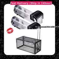 Perangkap Tikus Mice Rat Rodent Reuseable Sensitive Mouse Trap Cage Bait