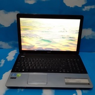 Laptop Acer Aspire Core i5 E1-571G second RAM 4GB VGA NVIDIA GEFORCE