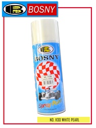 Bosny Spray Paint No. 1130 Metallic White Pearl