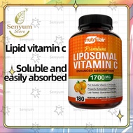 USA NUTRIFLAIR Liposomal Vitamin C Lipid Vitamin C Fat-soluble VC 180 capsules *1 bottle