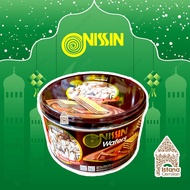 Nissin Chocolate Wafer KALENG Kue Lebaran 180 Gram