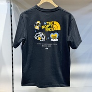 North face Summer new female trendy brand pure cotton breathable printing short-sleeved T-shirt mens