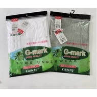 Combo of 5 men's tank tops/with Gmark Gunze sleeves