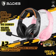 SADES A2 multi-platform Gaming headset WITH 3 FREE ITEM