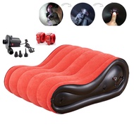 Inflatable Multi-Function Air Pump  Sofa Flocking Furniture Bed Chair Foldable Portable Lovers Pose Stimulating Toys