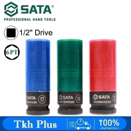 SATA 34400H 3PCS 1/2” Drive Wheel Protector Impact Socket Set