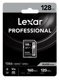 LEXAR - LEXAR Professional 128GB 1066x SDXC™ UHS-I 記憶卡 SILVER系列