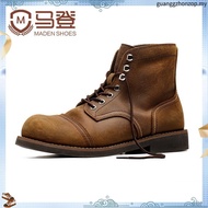 MADEN brand tooling style 2022 winter new tough man outdoor riding 8111 tooling boots men's shoes Am
