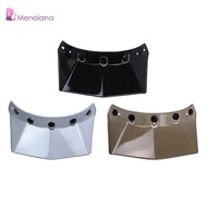 [Menolana] Retro 5-Snap Bubble Visor Peak for Motorcycle Helmet Accessories Durable