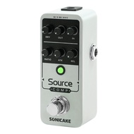 SONICAKE Source Compressor 1176 studio Compressor Guitar Effects Pedal Analog Buffered-Bypass QSS-27