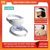 Máy massage mắt bấm huyệt miLife E4 Pro - Massage đa điểm kết nối bluetooth xung nhịp theo âm nhạc