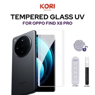One Minute - Tempered Glass UV OPPO FIND X8 PRO Anti-Scratch Curved Glass UV Screen Guard Handphone