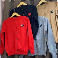 Cdg PLAY LOVE Cardigan