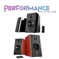 EDIFIER BOOKSHELF R2000DB Powered Bluetooth Bookshelf Black / Brown Speakers (2 YEARS WARRANTY BY BA