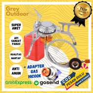 Kompor Ultralight Kompor Camping Portable Include Adapter Gas Kompor Portable Camping Kompor Ultrali