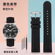 Suitable For Longines Concas Pioneer Classic Replica Legendary Diver Nylon Watch With Mens 21 22mm 【