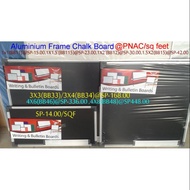 2x4 Aluminium Black board