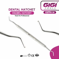 GIGI Tools Premium Dental Enamel Hatchet | Double-Ended Stainless Steel Dental Hand Instrument | Pro