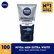 NIVEA Men Extra Whitening Dark Spot Minimizer Facial Foam 100ml