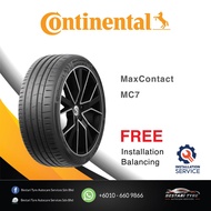[𝗜𝗻𝘀𝘁𝗮𝗹𝗹𝗮𝘁𝗶𝗼𝗻 𝗣𝗿𝗼𝘃𝗶𝗱𝗲𝗱] Continental MaxContact Mc7 18inch - 225/45r18 225/50r18 235/40r18 235/45r18 