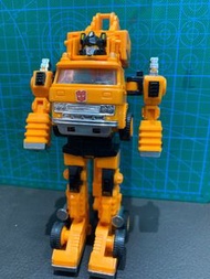 變形金剛 吊車1982日本hasbro takara 做grapple