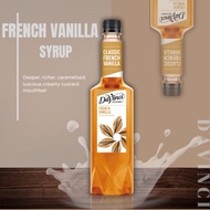 DAVINCI GOURMET FRENCH VANILLA FLAVOURED SYRUP 750mL / SYRUP PUMP /READY STOCK / BEVERAGE/ DESSERT