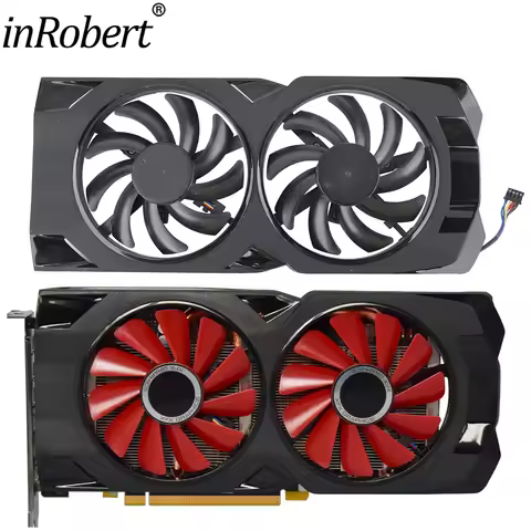 85mm CF9010H12S GPU Heatsink For XFX RX 580 2048SP 470D 570 8GB GPU Graphic Video Card Radiator Fan 