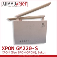 ONU ONT GM220-S GM220S GM220 XPON CAN EPON GPON MODEM ROUTER ACCESS POINT WIRELESS WIFI