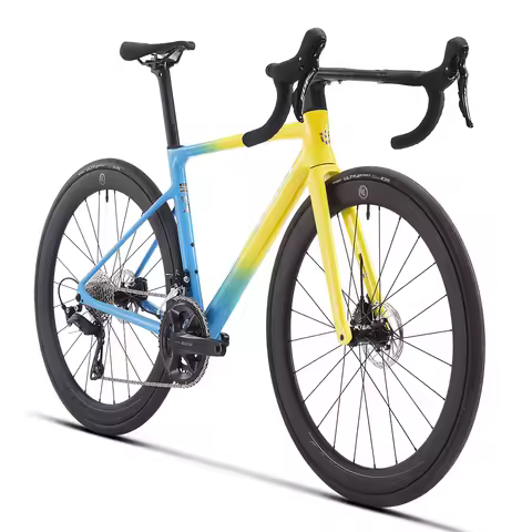 SAVA Falcon SLR7 Full Carbon electronic shifting Road Bike 24 Speed Ultralight 7.7kg Road Bike with 