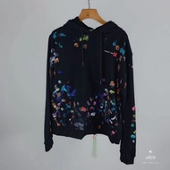 Off-white SS19 Galaxy Paint Hooded Sweater