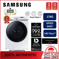 Samsung 17KG Front Load Washer with Hygiene Steam   WF17T6000GW/FQ (Washing Machine Front Loader Mesin Basuh 洗衣机)