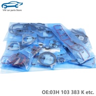 03H103383K,03H103483E,03H133237B Gasket Full Kit for Q7 3.6 BHK 03H133237D,03H253050B,03H253039E,06L