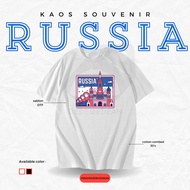 Diskongedegedean Kaos Souvenir Rusia Moscow Baju Oleh Oleh Type 2