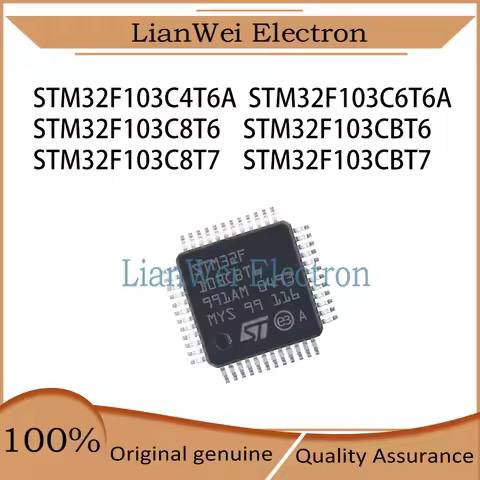 STM32F103 STM32F103C4T6A STM32F103C6T6A STM32F103C8T6 STM32F103CBT6 STM32F103C8T7 STM32F103CBT7 IC M