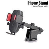For 66-84mm Width Mobile Phone Stand GPS Navigation Support 360 Degrees Rotatable With Suction Cup U