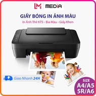 Giấy In Ảnh Media 1 Mặt Bóng A4/A5/A6/5R Giấy Ảnh Giấy Bóng Photo Paper Glossy Giấy In Phun Màu 50/1