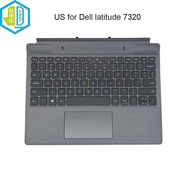 US English Keyboard Touchpad Palmrest For Latitude7320 Detachable Travel K19m K19m001 USA