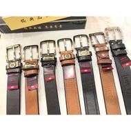 100% GENUINE LEATHER BELT/MEN'S BELT/LEATHER/BELT