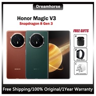 【BrandNew】Honor Magic V3 Snapdragon 8 Gen 3 7.92 inch Foldable OLED Light and thin Folding phone Dua