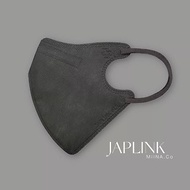 【加大】JAPLINK MASK【D2 / N95】 立體口罩-大黑灰灰扁繩