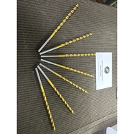 HSCO GUHRING 4.6 high-speed steel drill bit covered in steel and stainless steel