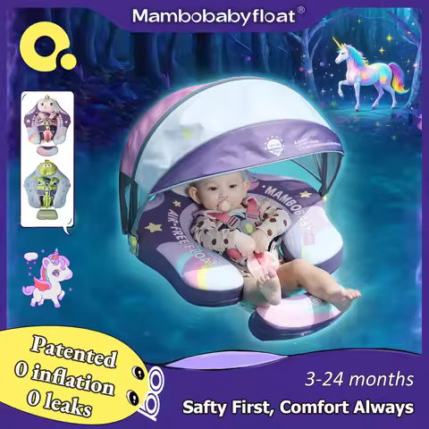 Mambobaby Float Safe Solid Core ST-Unicorn B503-143-W-Z Comfort Always: Skin-friendly Coat Baby Swim