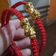 24k Real Gold Piyao & 18k Piyao Bracelet PAWNABLE