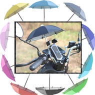 Mini Motorcycle Umbrella Mobile Sunshade Small Umbrella Decorative Umbrella