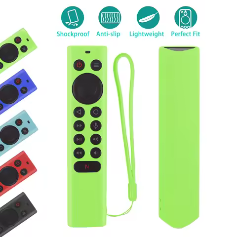Skin-Friendly Remote Control Case Fit for Nvidia Shield TV Pro/4K HDR Silicone Anti-Fall Skid Protec