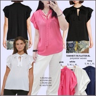 Women's Branded Blouse - TOMHB 77/87/CKB 87/IMPR 001 BL