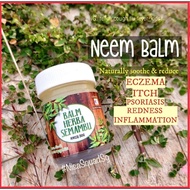 NEEM BALM (Balm semambu) ECZEMA, CHICKEN POX, HFMD, RASH, any skin ailment