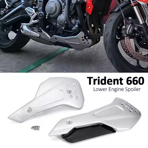 For Trident 660 Belly Pan Protector For TRIDENT Trident 660 2021-2024 Motorcycle Lower Engine Chassi
